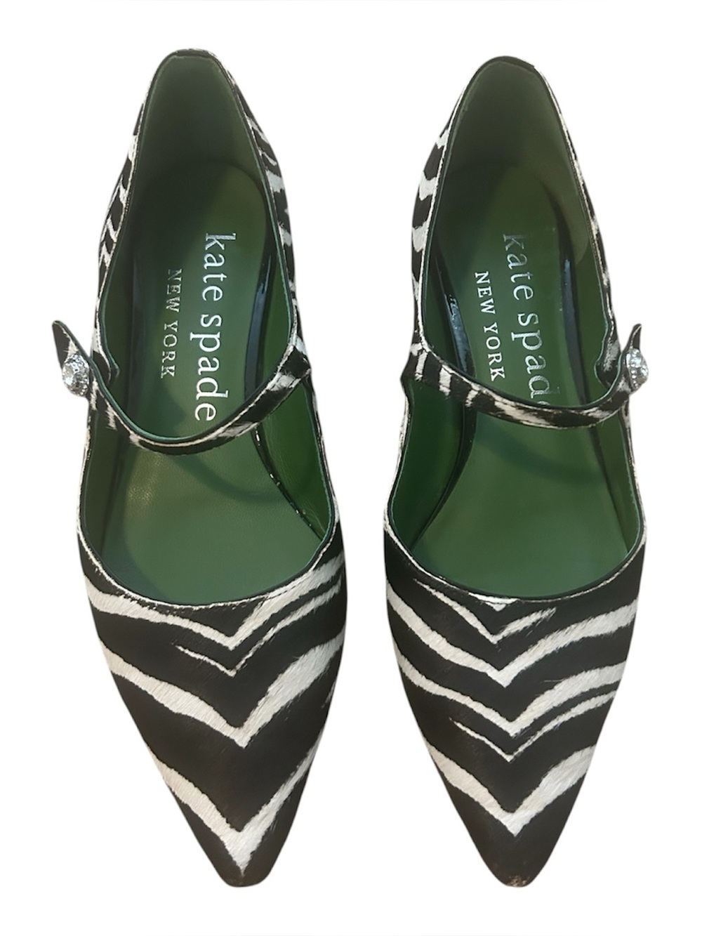 Kate Spade New York Maya Flats in Zebra Size 8B